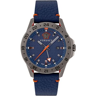 Versace Sport Tech Herren Blau Uhr VE2W00222 Blau Einheitsgröße Versace Sport Tech Herren Blau Uhr VE2W00222 Blau Einheitsgröße