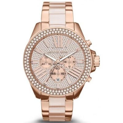 Michael Kors MK6096 Wren Damen Rose Gold Uhr Roségold Einheitsgröße Michael Kors MK6096 Wren Damen Rose Gold Uhr Roségold Einheitsgröße