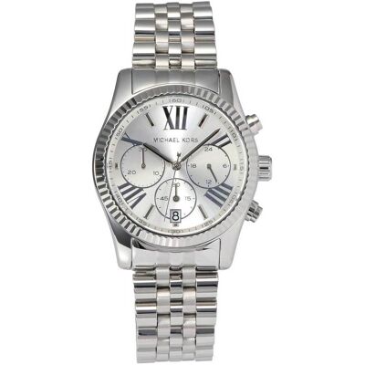 Damenuhr der Marke Michael Kors in der Farbe silber. Das Gehäuse hat einen Durchmesser von 38 mm. Marke: Michael KorsModellname: MK5555Kategorie: DamenarmbanduhrMaterialien: EdelstahlFarbe: SilberUhr: Quarz Silber Einheitsgröße Damenuhr der Marke Michael Kors in der Farbe silber. Das Gehäuse hat einen Durchmesser von 38 mm. Marke: Michael KorsModellname: MK5555Kategorie: DamenarmbanduhrMaterialien: EdelstahlFarbe: SilberUhr: Quarz Silber Einheitsgröße