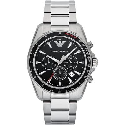 Armani Herren-Armbanduhr AR6098 Silber Einheitsgröße Armani Herren-Armbanduhr AR6098 Silber Einheitsgröße