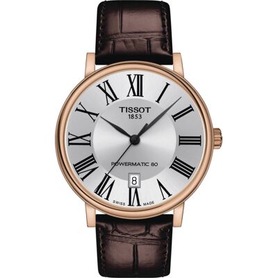 Tissot Carson Herrenbraun Uhr T1224073603300 Braun Einheitsgröße Tissot Carson Herrenbraun Uhr T1224073603300 Braun Einheitsgröße