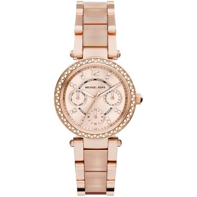 Michael Kors MK6110 Parker Damenuhr Roségold Einheitsgröße Michael Kors MK6110 Parker Damenuhr Roségold Einheitsgröße