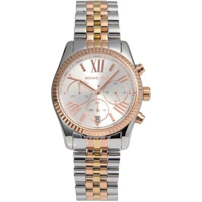 Stylische Damenuhr der Marke Michael Kors in Silber und Gold. Die Uhr hat ein Stahlarmband, das mit einer Faltschließe versehen ist. Der Durchmesser der Uhr ist 38mm und das Uhrwerk ist Quarz. Marke: Michael KorsModellname: MK5735 (38mm)Kategorie: Damenar Stylische Damenuhr der Marke Michael Kors in Silber und Gold. Die Uhr hat ein Stahlarmband, das mit einer Faltschließe versehen ist. Der Durchmesser der Uhr ist 38mm und das Uhrwerk ist Quarz. Marke: Michael KorsModellname: MK5735 (38mm)Kategorie: Damenar