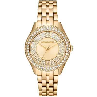 Michael Kors MK4709 Harlowe Damenuhr Gold Einheitsgröße Michael Kors MK4709 Harlowe Damenuhr Gold Einheitsgröße