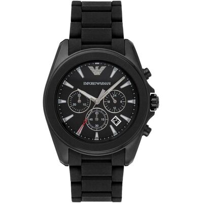 Armani Herren-Armbanduhr AR6092 Schwarz Einheitsgröße Armani Herren-Armbanduhr AR6092 Schwarz Einheitsgröße