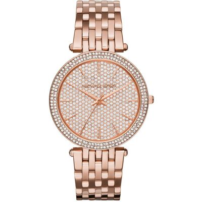 Michael Kors MK3439 Damenuhr Darci Rose Gold Pave Roségold Einheitsgröße Michael Kors MK3439 Damenuhr Darci Rose Gold Pave Roségold Einheitsgröße