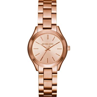 Michael Kors MK3513 Mini Slim Runway Damenuhr Roségold Einheitsgröße Michael Kors MK3513 Mini Slim Runway Damenuhr Roségold Einheitsgröße