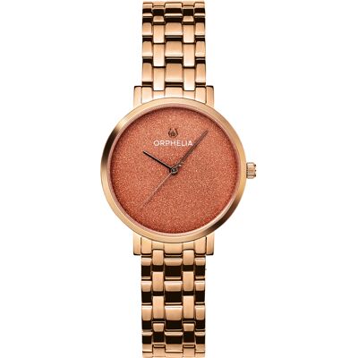 Orphelia Stardust Damen-Armbanduhr in Roségold OR12811 Roségold Einheitsgröße Orphelia Stardust Damen-Armbanduhr in Roségold OR12811 Roségold Einheitsgröße