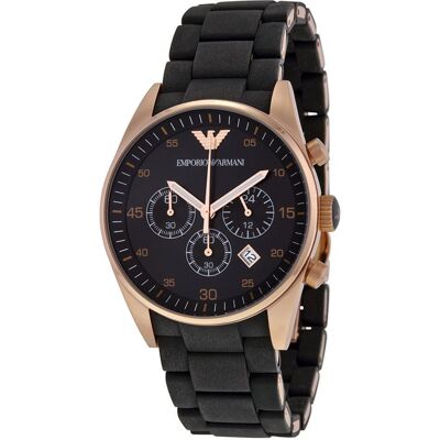 Emporio Armani Horloge AR5905 Black Mehrfarben Einheitsgröße Emporio Armani Horloge AR5905 Black Mehrfarben Einheitsgröße