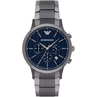 Emporio Armani AR2505 Gunmetal Chronograph Herrenuhr Grau Einheitsgröße Emporio Armani AR2505 Gunmetal Chronograph Herrenuhr Grau Einheitsgröße
