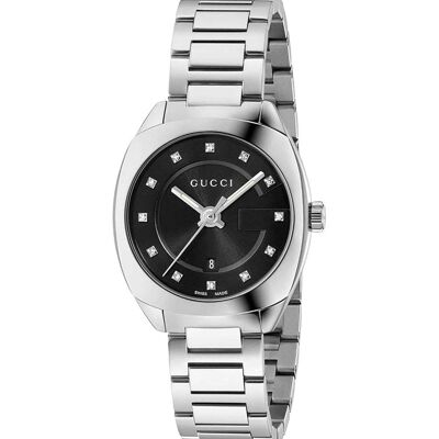 Gucci YA142503 Quarz-Damenuhr Silber Einheitsgröße Gucci YA142503 Quarz-Damenuhr Silber Einheitsgröße