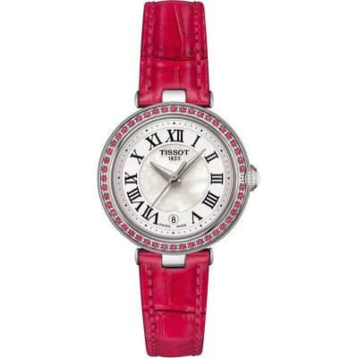 Tissot Bellissima Rot Damen Armbanduhr T1260106611300 Rot Einheitsgröße Tissot Bellissima Rot Damen Armbanduhr T1260106611300 Rot Einheitsgröße