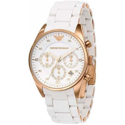 Armani Herren-Armbanduhr AR5919 Roségold Einheitsgröße Armani Herren-Armbanduhr AR5919 Roségold Einheitsgröße
