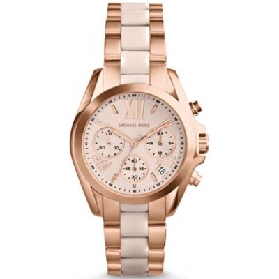 Michael Kors MK6066 Bradshaw Damenuhr Roségold Einheitsgröße Michael Kors MK6066 Bradshaw Damenuhr Roségold Einheitsgröße