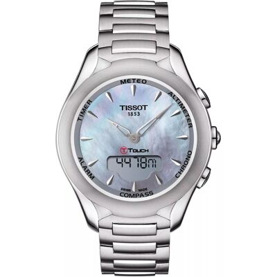 Tissot T-touch Solar Damenuhr Silber T0752201110100 Silber Einheitsgröße Tissot T-touch Solar Damenuhr Silber T0752201110100 Silber Einheitsgröße