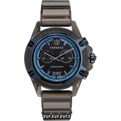Versace Icon Active Schwarz Unisex Armbanduhr VEZ700622 Schwarz Einheitsgröße Versace Icon Active Schwarz Unisex Armbanduhr VEZ700622 Schwarz Einheitsgröße