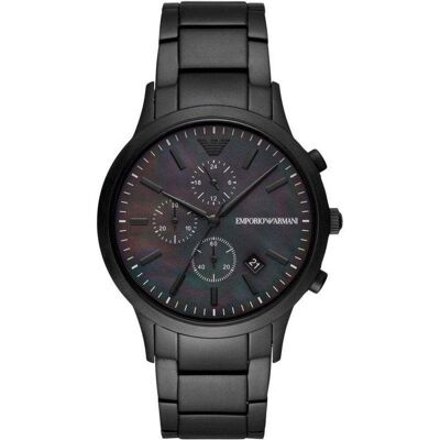 Emporio Armani AR11275 Chronograph Quarz Herrenuhr Schwarz Einheitsgröße Emporio Armani AR11275 Chronograph Quarz Herrenuhr Schwarz Einheitsgröße
