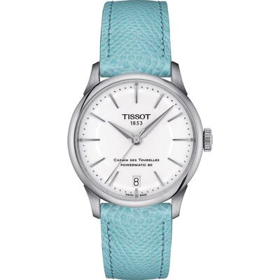 Tissot T-Classique Chemin Des Tourelles Powermatic 80 Damen Blau Uhr T1392071601100 Blau Einheitsgröße Tissot T-Classique Chemin Des Tourelles Powermatic 80 Damen Blau Uhr T1392071601100 Blau Einheitsgröße