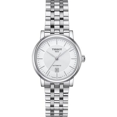 Tissot T-Classic Carson Premium Damen Silberuhr T1222071103100 Silber Einheitsgröße Tissot T-Classic Carson Premium Damen Silberuhr T1222071103100 Silber Einheitsgröße