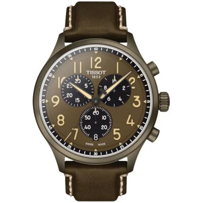 Tissot T-Sport Chrono XL Herrenbraun Uhr T1166173609200 Braun Einheitsgröße Tissot T-Sport Chrono XL Herrenbraun Uhr T1166173609200 Braun Einheitsgröße