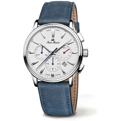 Jean Marcel Herren Armbanduhr Edelstahl Glänzend 24,5cm Silber Einheitsgröße Jean Marcel Herren Armbanduhr Edelstahl Glänzend 24,5cm Silber Einheitsgröße