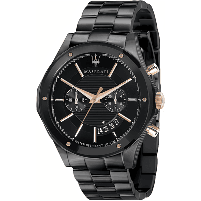 Maserati Circuito Herrenuhr R8873627001 mit schwarzem Zifferblatt Schwarz Einheitsgröße Maserati Circuito Herrenuhr R8873627001 mit schwarzem Zifferblatt Schwarz Einheitsgröße