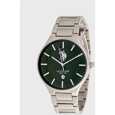 U.S. Polo Assn. Uhr Jordan Herren Uhr Silber Einheitsgröße U.S. Polo Assn. Uhr Jordan Herren Uhr Silber Einheitsgröße