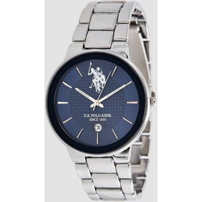 U.S. Polo Assn. Uhr Logan Herren Uhr Silber Einheitsgröße U.S. Polo Assn. Uhr Logan Herren Uhr Silber Einheitsgröße