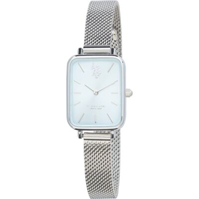 U.S. Polo Assn. Uhr Odette Damen Uhr Silber Einheitsgröße U.S. Polo Assn. Uhr Odette Damen Uhr Silber Einheitsgröße