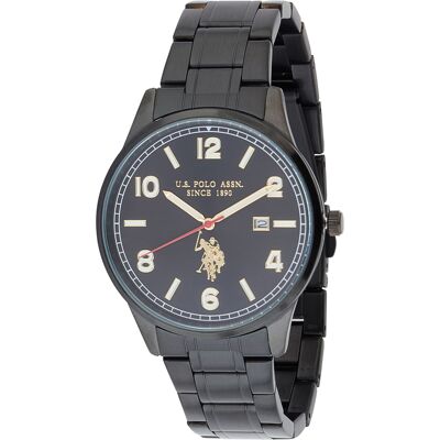 U.S. Polo Assn. Uhr Jacob Herren Uhr Schwarz Einheitsgröße U.S. Polo Assn. Uhr Jacob Herren Uhr Schwarz Einheitsgröße