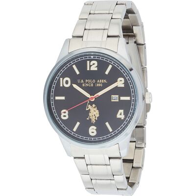 U.S. Polo Assn. Uhr Jacob Herren Uhr Silber Einheitsgröße U.S. Polo Assn. Uhr Jacob Herren Uhr Silber Einheitsgröße
