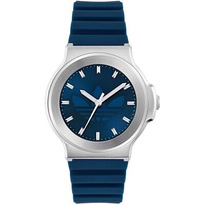 Adidas Originals Expression Drei Unisex Blaue Uhr AOFH25502 Blau Einheitsgröße Adidas Originals Expression Drei Unisex Blaue Uhr AOFH25502 Blau Einheitsgröße