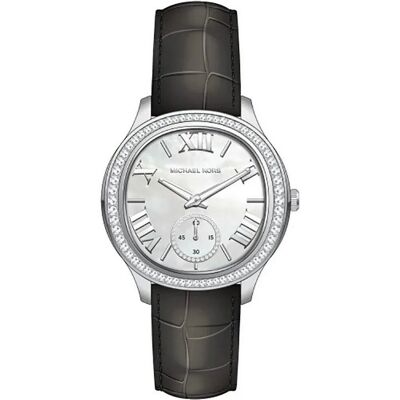 Michael Kors Damenuhr Quartz Grau Grau Einheitsgröße Michael Kors Damenuhr Quartz Grau Grau Einheitsgröße