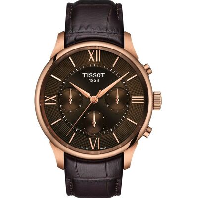 Tissot Chemin Des Tourelles Braun Herren Armbanduhr T1394623629800 Braun Einheitsgröße Tissot Chemin Des Tourelles Braun Herren Armbanduhr T1394623629800 Braun Einheitsgröße
