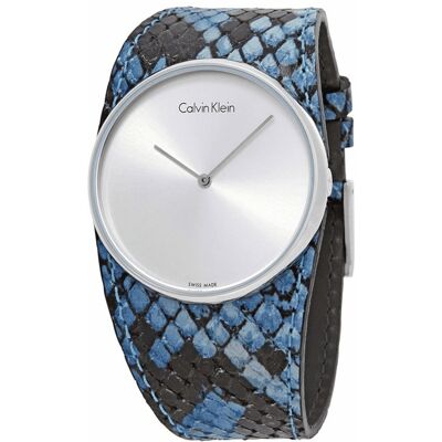 Calvin Klein Damenuhr Quartz Silber Silber Einheitsgröße Calvin Klein Damenuhr Quartz Silber Silber Einheitsgröße