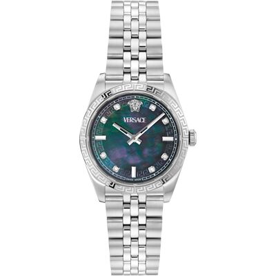 Versace Millenyum Lady Silber Damen Armbanduhr VE5K00526 Silber Einheitsgröße Versace Millenyum Lady Silber Damen Armbanduhr VE5K00526 Silber Einheitsgröße