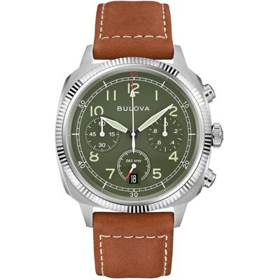 Bulova Military Vwi Special Edition Braun Herren Armbanduhr 96B482 Braun Einheitsgröße Bulova Military Vwi Special Edition Braun Herren Armbanduhr 96B482 Braun Einheitsgröße