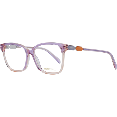 Emilio Pucci EP 5318 Damenbrille Pink Kunststoffrahmen Lila - Brille Emilio Pucci EP 5318 Damenbrille Pink Kunststoffrahmen Lila - Brille