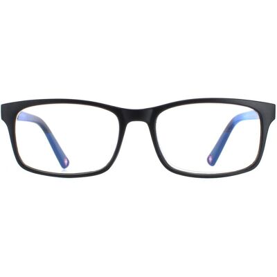 Montana BLF73 Mattschwarze Lesebrille - Blaulichtblock +1.00 Montana BLF73 Mattschwarze Lesebrille - Blaulichtblock +1.00