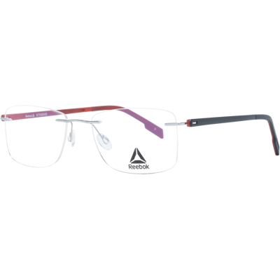 Reebok R7005 5403 Unisex Silber rechteckige Brille Reebok R7005 5403 Unisex Silber rechteckige Brille