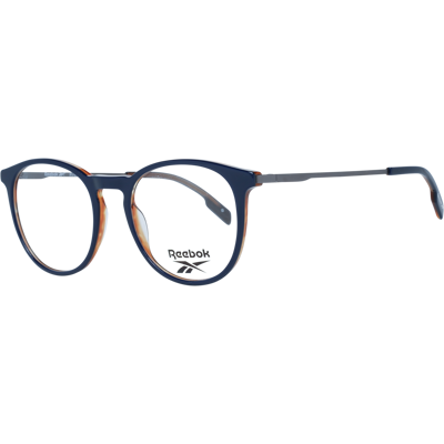 Reebok RV9604 Unisex Blau Runde Vollrand Brille Reebok RV9604 Unisex Blau Runde Vollrand Brille