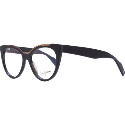 Yohji Yamamoto Braune Damenoptikbrille - Optische Brillen Yohji Yamamoto Braune Damenoptikbrille - Optische Brillen
