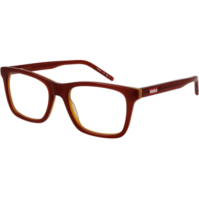 Hugo HG 1201 Rechteck Brillenrahmen Braun Gelb Hugo HG 1201 Rechteck Brillenrahmen Braun Gelb