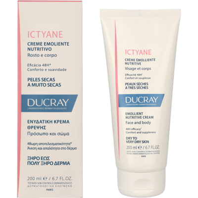 Ducray Ictyane Pflegecreme - Gesicht & Körper - 200ml Ducray Ictyane Pflegecreme - Gesicht & Körper - 200ml