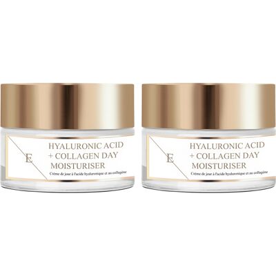 Erthskin London 2x Hyaluronsäure & Kollagen Tagescreme - Anti-Aging Erthskin London 2x Hyaluronsäure & Kollagen Tagescreme - Anti-Aging