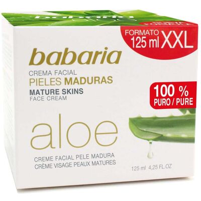 Babaria Aloe Vera pflegende Gesichtscreme - Reife Haut - 125ml Babaria Aloe Vera pflegende Gesichtscreme - Reife Haut - 125ml