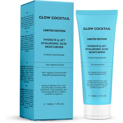 GlowCocktail Limitierte Auflage Feuchtigkeitsspendende und Straffende Hyaluronsäure-Feuchtigkeitscreme 50ml Einheitsgröße GlowCocktail Limitierte Auflage Feuchtigkeitsspendende und Straffende Hyaluronsäure-Feuchtigkeitscreme 50ml Einheitsgröße