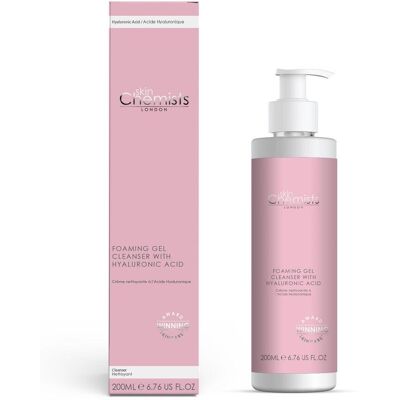 skinChemists Anti-Aging Schaum-Gel-Reinigungsgel mit Hyaluronsäure, 200 ml Einheitsgröße skinChemists Anti-Aging Schaum-Gel-Reinigungsgel mit Hyaluronsäure, 200 ml Einheitsgröße