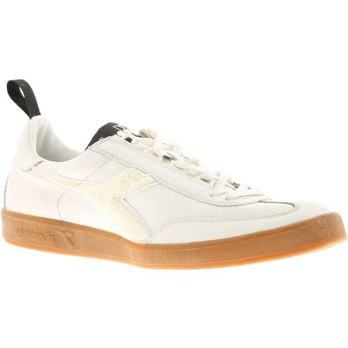 Diadora B. Originalschwamm Herren weiße Trainer Schwarz EU 41 / UK 7,5