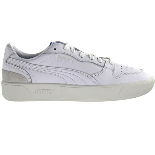 Puma Sky LX LOW R.Dassler Bein Col Schnürschnüre weiße Leder Männer Trainer 374878 01 Weiß EU 44 / UK 9.5